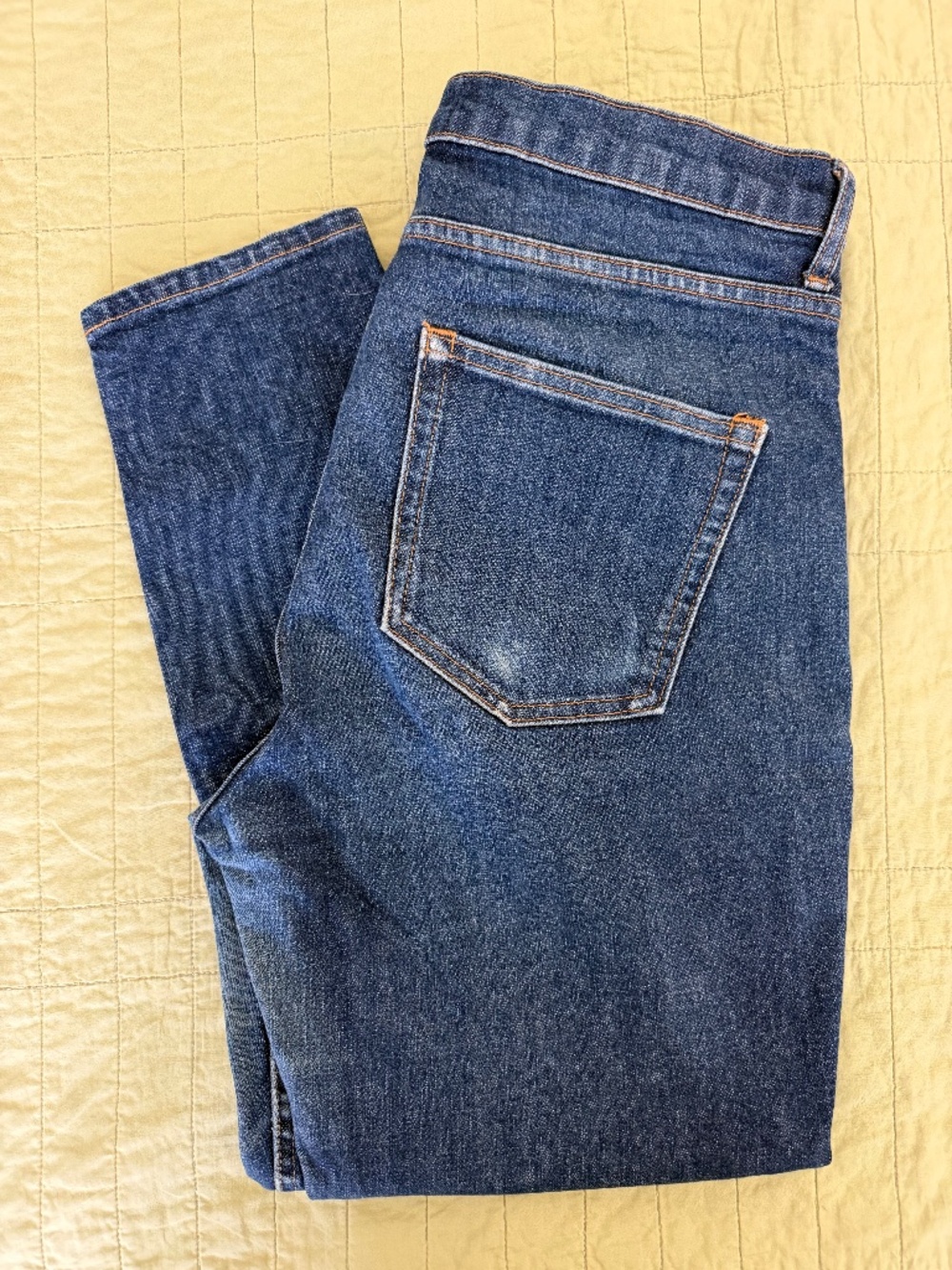 Everlane Way High Skinny Jeans Blue High Rise Denim